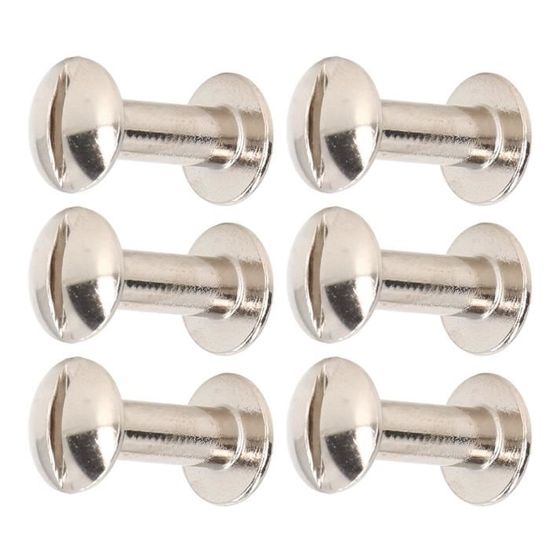 Vis De Reliure 'Zibuline' Argenté 15 Mm - La Fourmi Creative