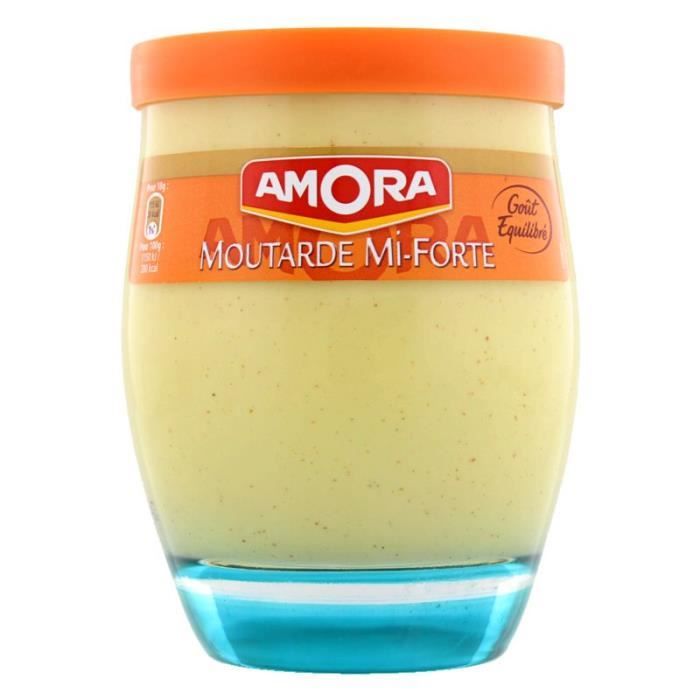 Moutarde mi-forte - 230g