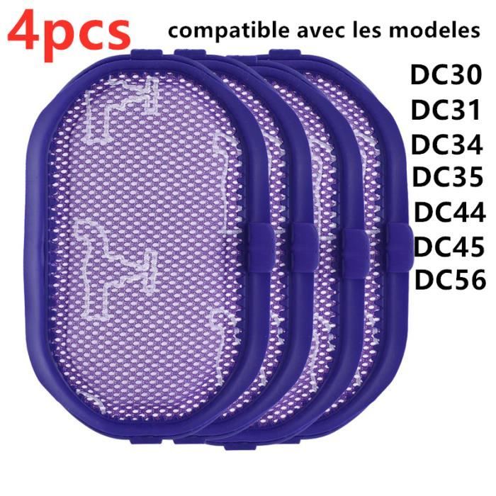 4pcs Filtre d'aspirateur de Remplacement pour Dyson, pièce de Filtration de Filtre Plus Propre Accessoires pour la Maison
