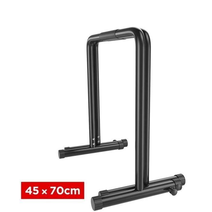 Station De Musculation Barres Dip Parallèles avec Barre de Largeur Ajustable - pour Les Entraînements de Poids Corporel/Calisthenic