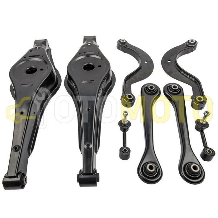 Kit bras de suspension arrière compatible VW GOLF 5 6 TOURAN TIGUAN EOS composé de 8 pièces