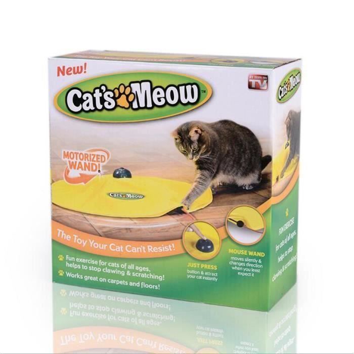 CAT'S MIAOU Le jeu sous forme de tapis souris pour chat - Vu à la Télé