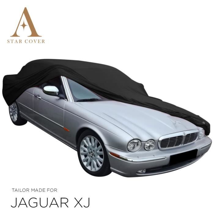 JAGUAR XJ (X350) BÂCHE DE PROTECTION POUR INTÉRIEUR NOIR COUVERTURE DE VOITURE CARCOVER