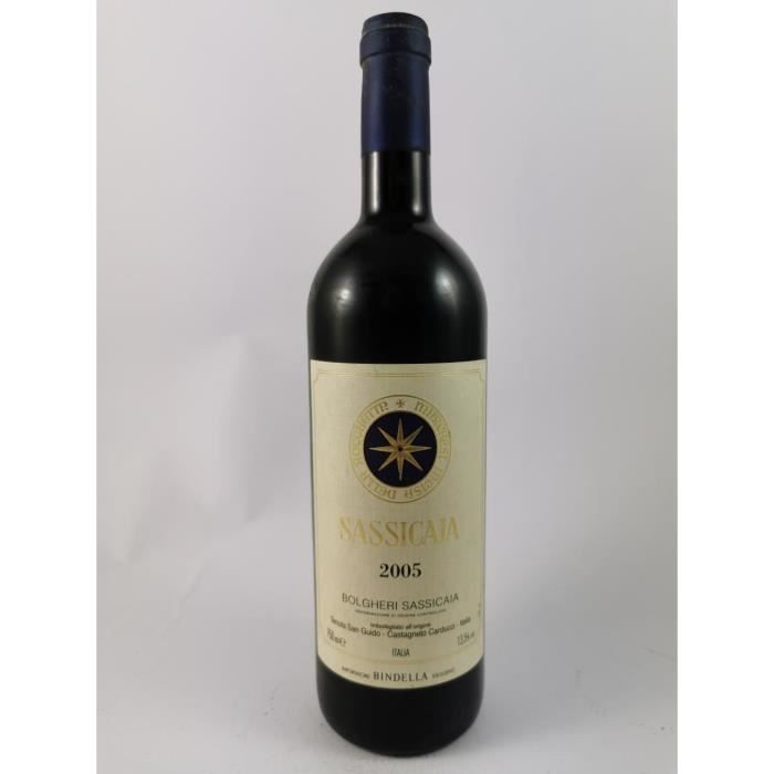 Tenuta San Guido - Sassicaia - Famille Incisa della Rochetta 2005, Bolgheri, Rouge, 75 cl.