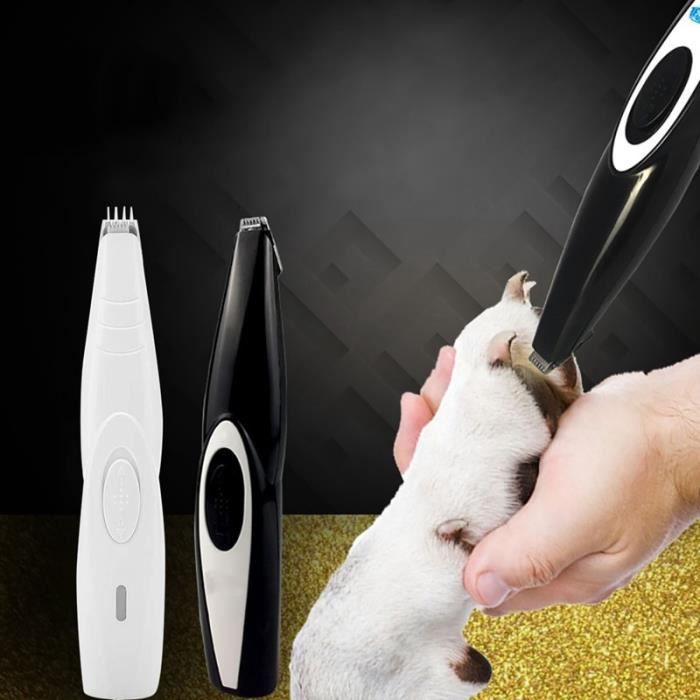 Animalerie,Tondeuses pour animaux de compagnie rechargeables USB chien coupe cisaillement électrique Mini tondeuse pour animaux de