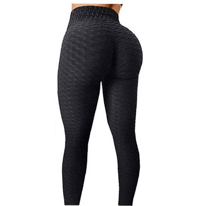 Femmes Yoga Leggings Haute Taille Touche Ascenseur Tummy Control Tummy Sports Gym Pants M