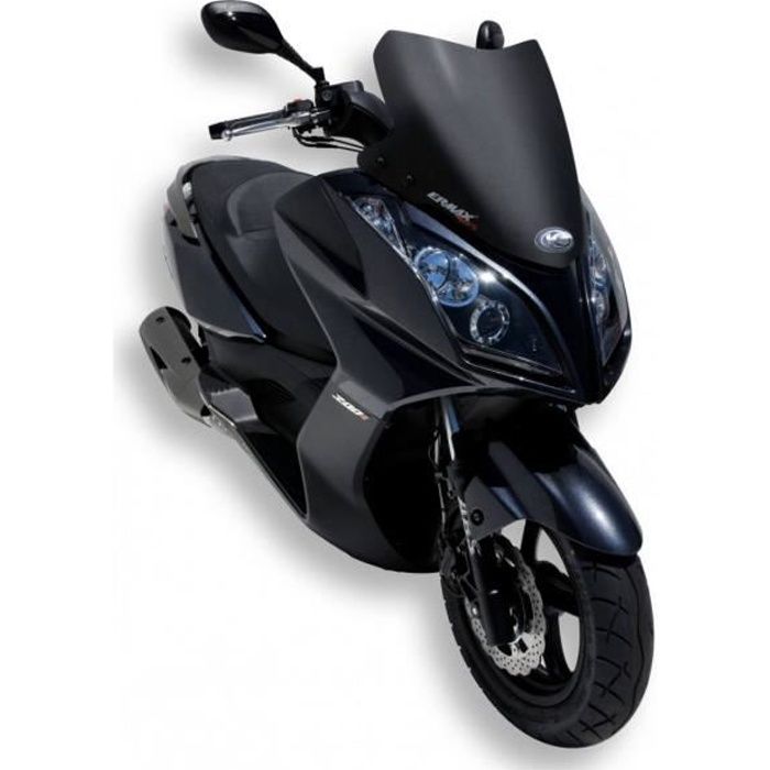 KYMCO 125 X TOWN-16/17 - BULLE SPORT ERMAX NOIRE SATIN - 0341016
