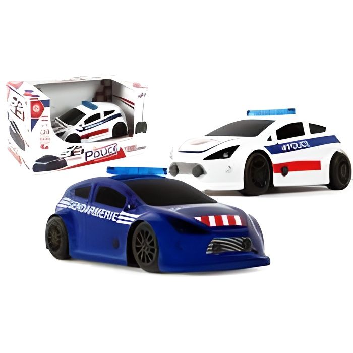 TURBO CHALLENGE R/C 1/28 police ou gendarmerie - + 4 ans