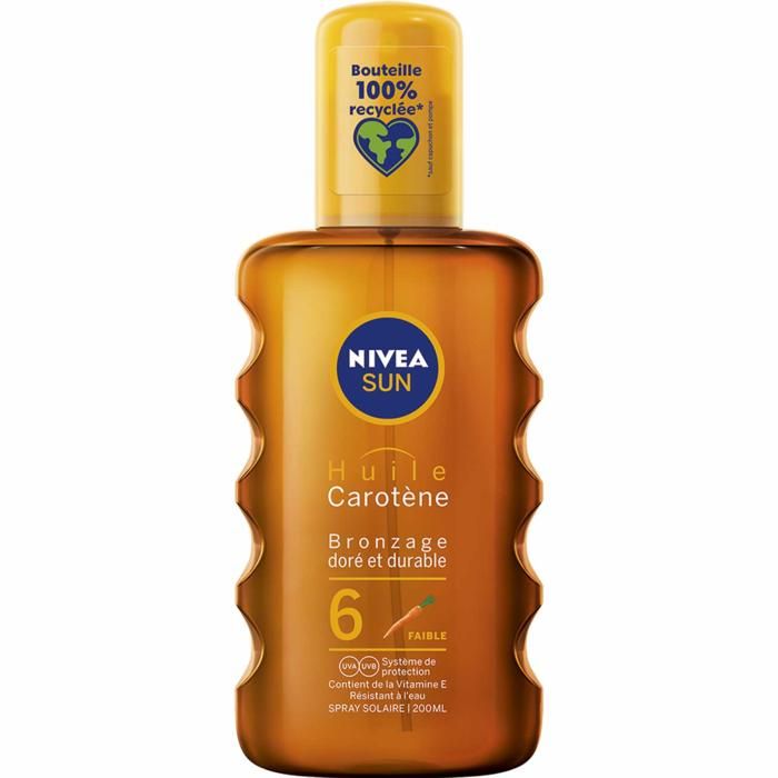 NIVEA SUN Huile Protectrice en Spray FPS 6 - 200 ml