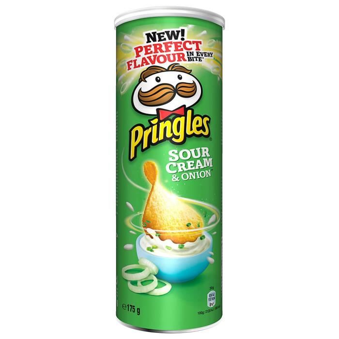 Pringles - Pringles Sour Cream and Onion (6 boîtes)