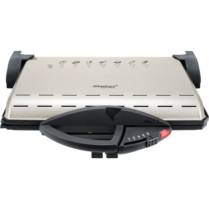 Barbecue Grill électrique STEBA 184100 FG100 Grill de contact électronique 2000 W