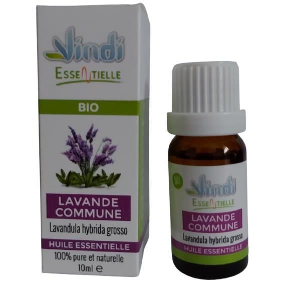 Vindi essentielle - huile essentielle de lavande commune - Lavandula hybrida Grosso - BIO