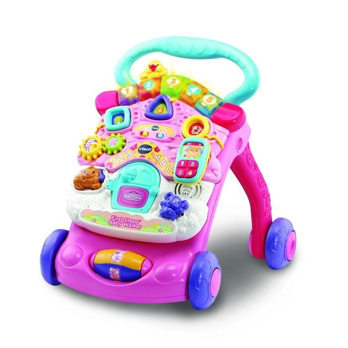 Vtech Premiers pas de bébé Walker Rose 3RFHEC