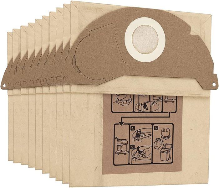 18 Pièces D'Accessoires De Sac à Poussière D'Aspirateur Pour Karcher WD4 WD5 WD6 MV4 MV5 MV6 Pièces De Rechange D'Accessoires - Electroménager