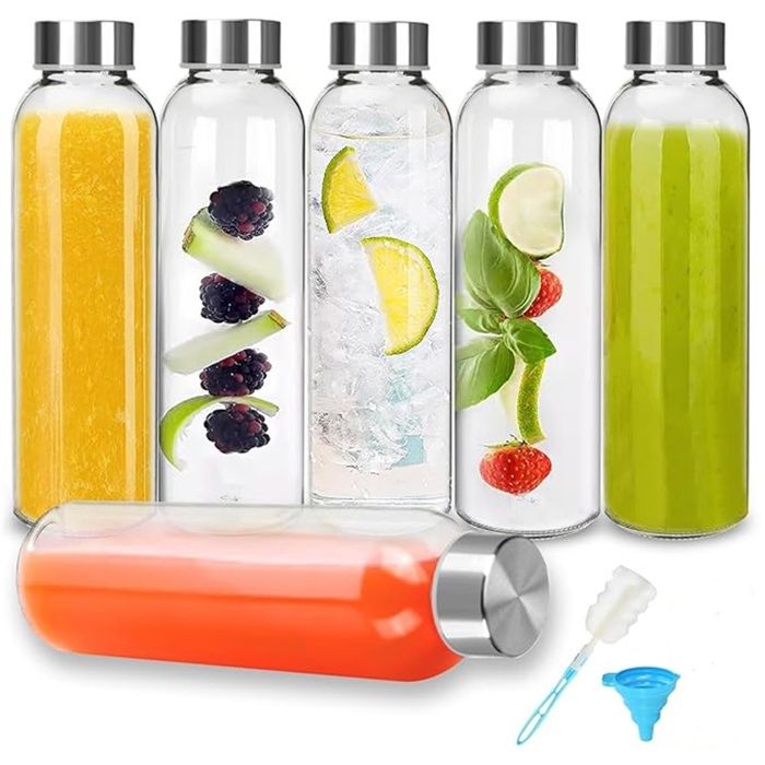 Lot De 6 Verres DURABLE 500 Ml - Plastique Synthétique Incassable - Neuf