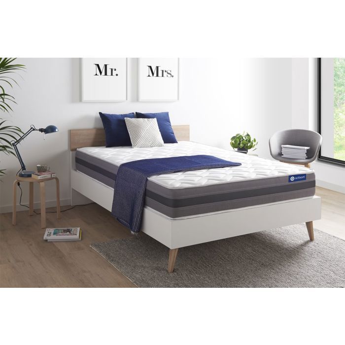 Matelas - ACTISOM - Relax - 180x190 cm - Latex - Mousse à mémoire de forme - 24 cm dépaisseur Matelas - ACTISOM - Relax - 180x190 cm - Latex - Mousse à mémoire de forme - 24 cm dépaisseur