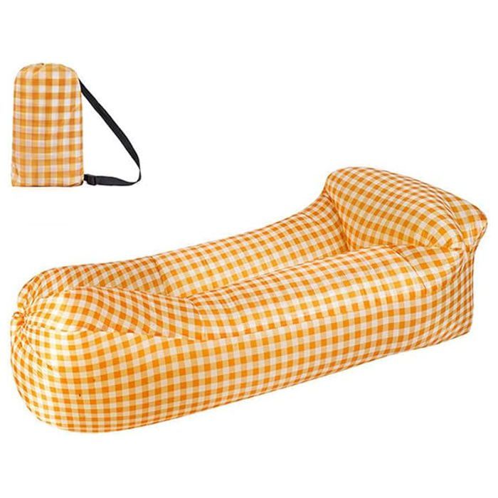 Canapé gonflable portable étanche et anti-fuite dair Idéal pour le camping les voyages la piscine la randonnée et les fêtes à l ll