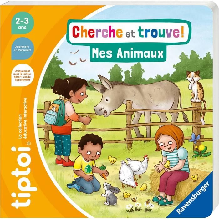 Tiptoi Cherche et trouve: Mes animaux Ravensburger Jeux France - vue 10