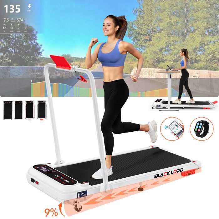 Newton Fitness T12 Tapis de course Commercial Black Series