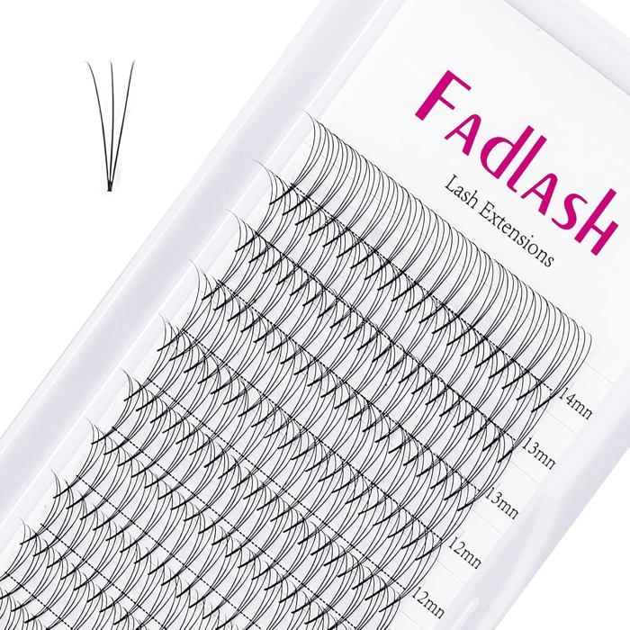 Colle Professionnelle QBS Pour Extensions Volume Russe - Sans Latex, Effet Durable