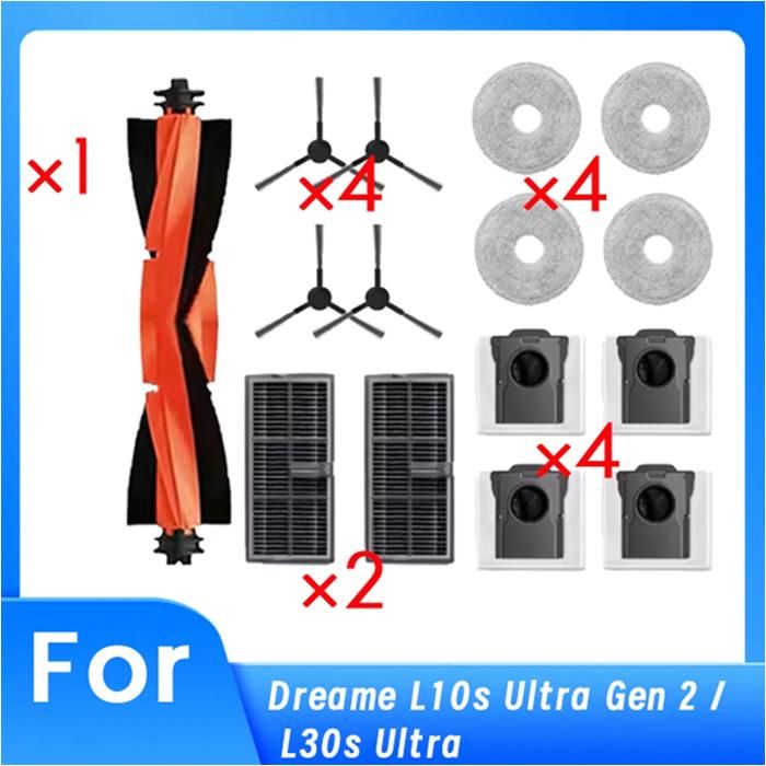 Pour les Accessoires DAspirateur pour L10s Ultra Gen 2 / L30s Ultra Accessoires Ultra Durables