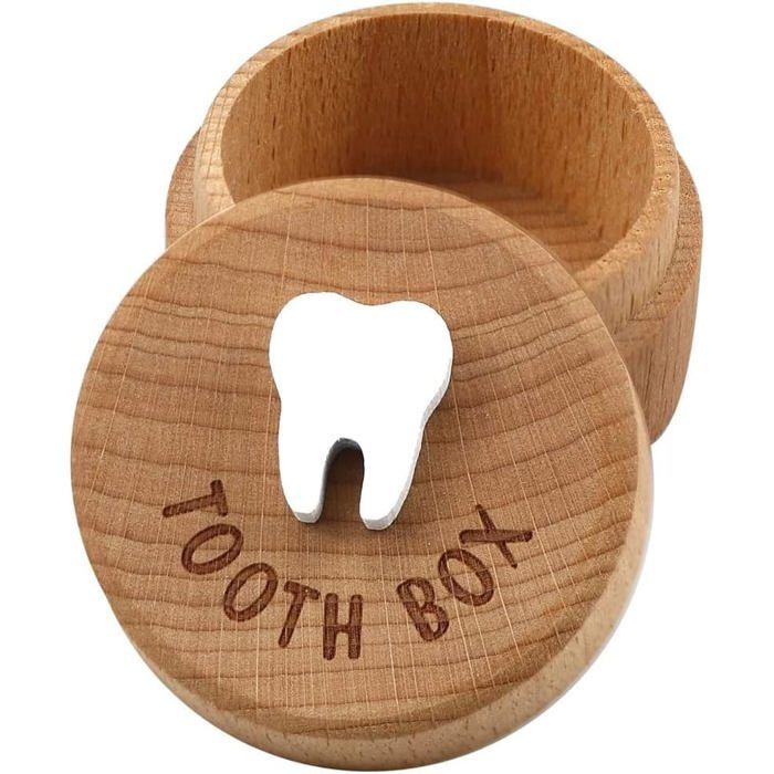 Boîte à musique en bois sculpté ATYHAO - Blanc - Pour enfants à partir de 3 ans - Dimensions 6,4