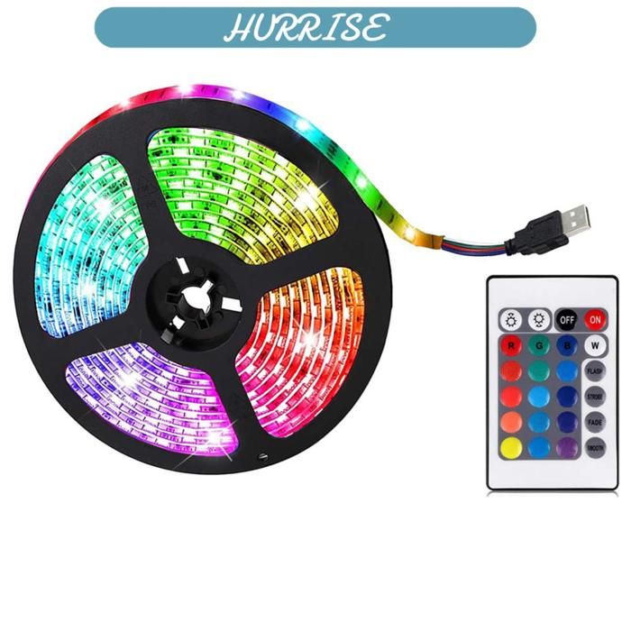 Sonew lumières Bande Lumineuse LED Multicolore RGB Pour TV PC Moniteur De Jeu outillage lampe Multicolore 2 mètres / 6 6 pieds