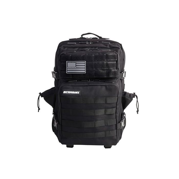 Sac à dos tactique - ELITRAINX - Sac À Dos 25 - Imperméable - Oxford 1000D - Housse néoprène 15