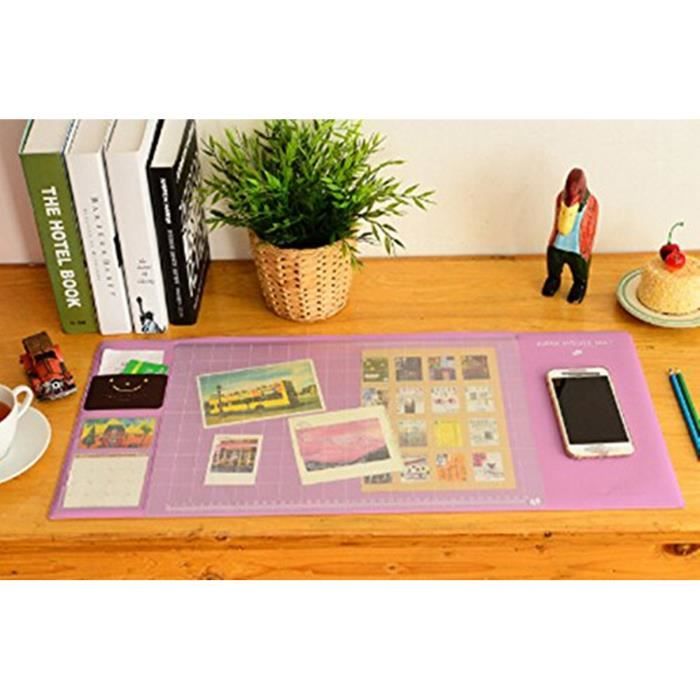 Multifonction Sous Main 705 320mm Tapis De Bureau Anti Glissade Tapis De Souris Violet Prix Pas Cher Cdiscount
