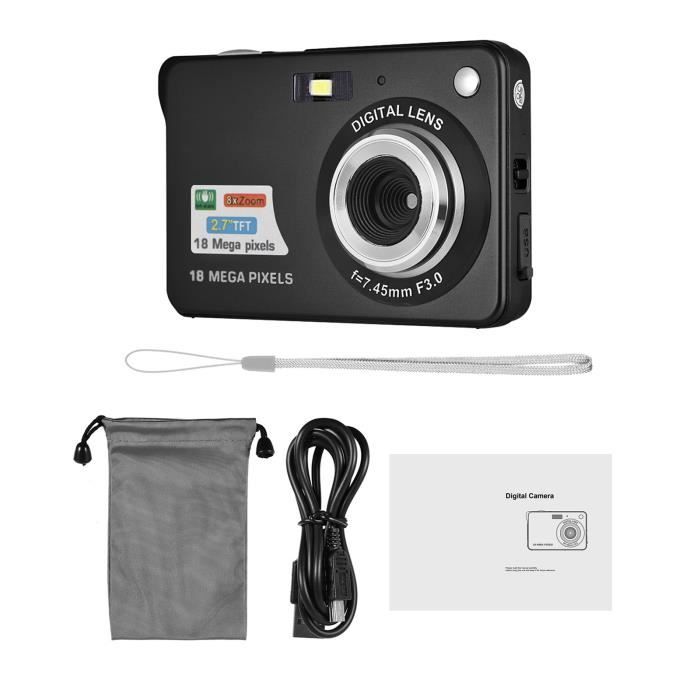 Caméra vidéo Hd 720p Caméscope numérique professionnel 2,7 pouces