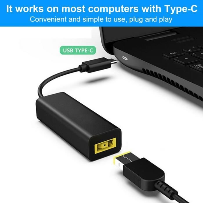 Original pour la Serie ThinkPad E560 Lenovo USB-C/USB 3.0 Réplicateur de Port de INCL Chargeur 20EV/20EW 135W 