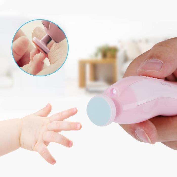 Coupe-ongles électrique pour bébé Ciseaux à ongles Lime à ongles Ensemble  de tondeuse | bol