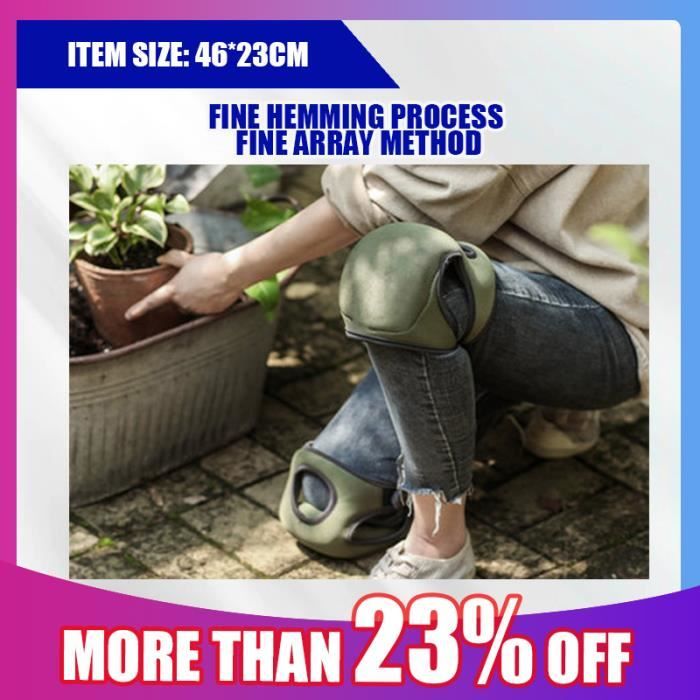 Genouillères En Mousse Spéciale MFH - Protection Extrême Avec Coques Plastique Et Velcro Réglable
