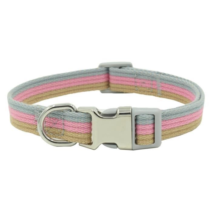 L Seul collier Harnais pour chien, gilet réglable, collier et laisse pour chiot et chat