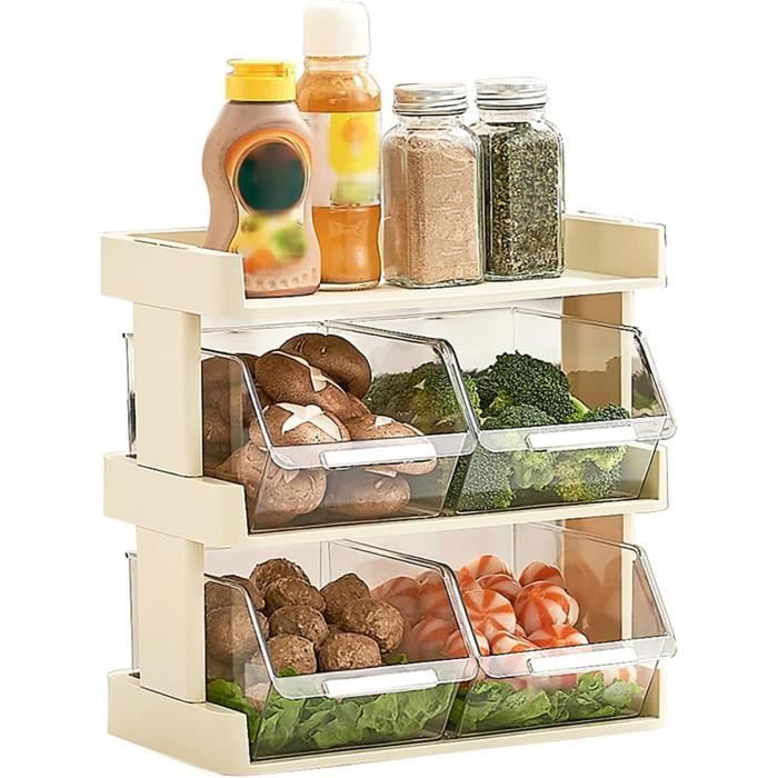 Étagère De Rangement De Légumes De Cuisine, MultiCouches, Étagère De