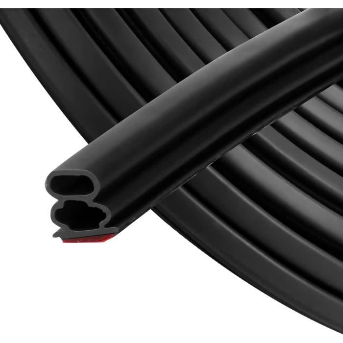 Cordon En Silicone Noir 3M - Diamètre 1-20mm - Joint Torique Étanche Résistant Haute Température