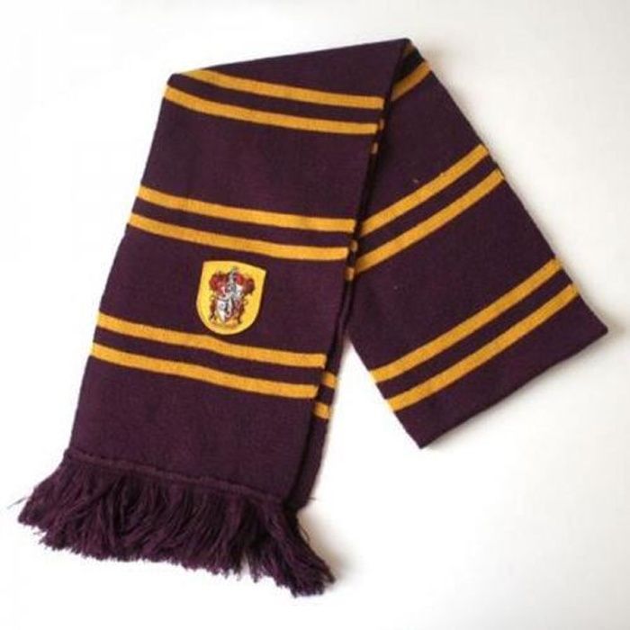 Harry Potter - Echarpe officielle Gryffondor - Laine - Rouge, Jaune :  : Mode