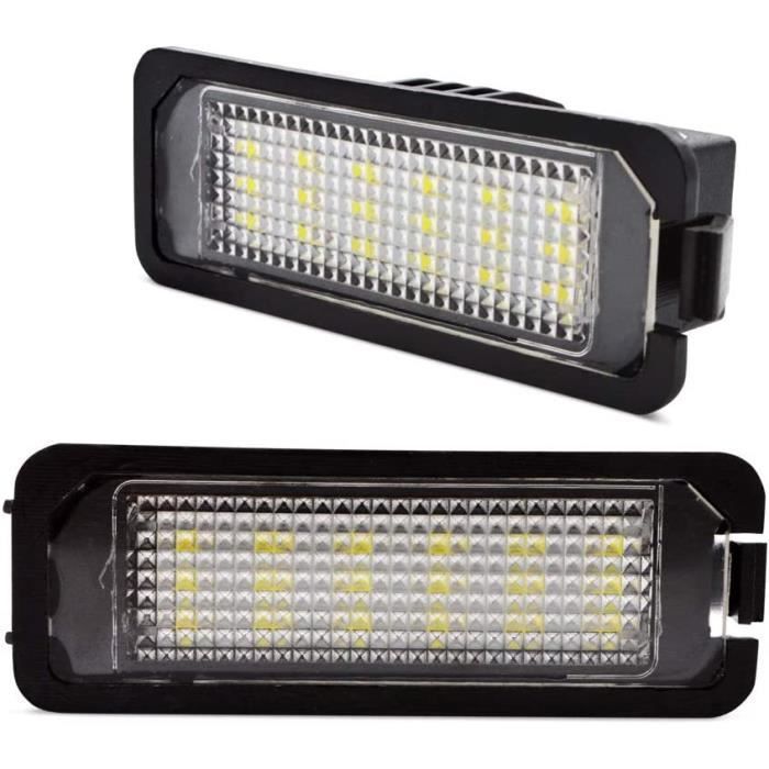 LED Éclairage plaque immatriculation auto ampoules super brillant