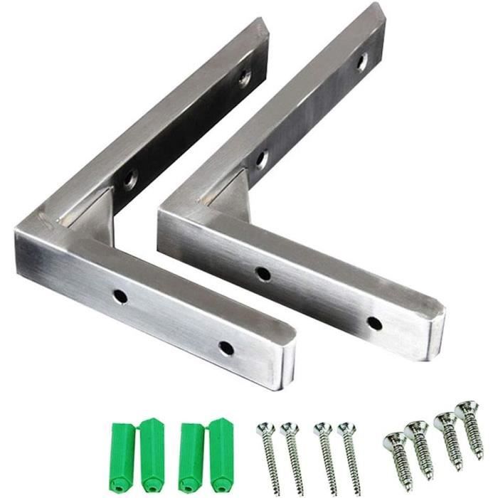 EXLECO Support Hayon Arrière Acier Inoxydable Support De Hayon Espacement De Coffre