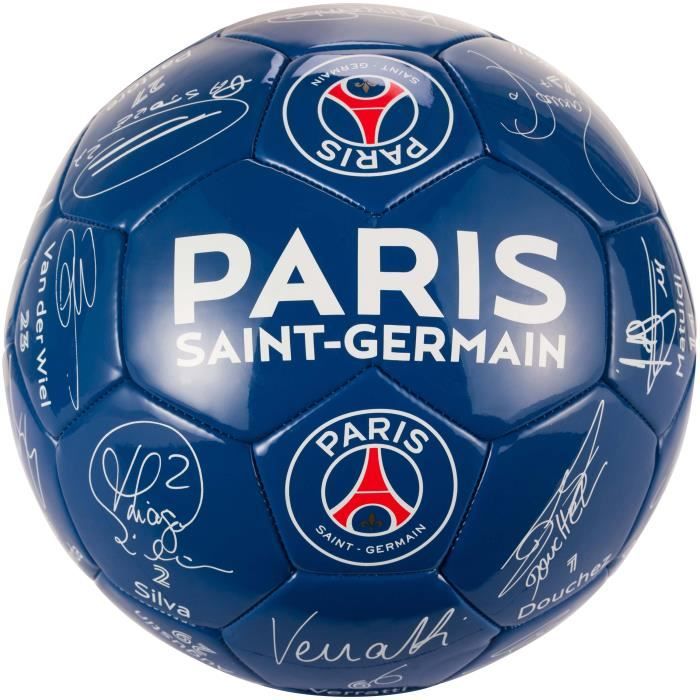 Ballon Psg - Signatures Des Joueurs - Collection Officielle Paris Saint  Germain