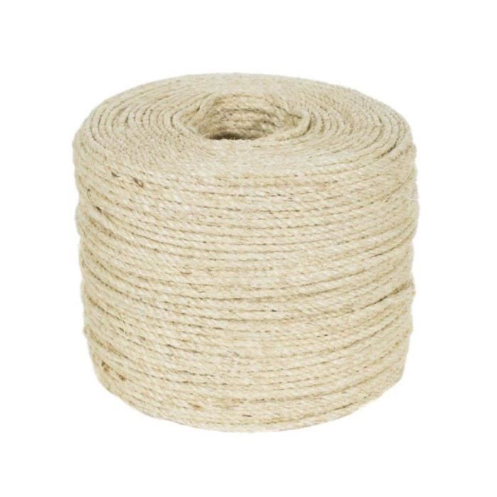 Corde de Sisal pour arbre de chat | Cadre d'escalade pour chats, bricolage, poste à gratter, jouets fabrication j - Type: 5M -AX7020
