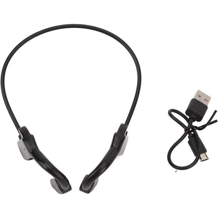 Casque à Conduction Osseuse LOBKIN Bluetooth 5.3 - étanche IP68, 32Go, 6h D'autonomie