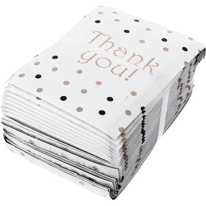 TOYANDONA 50 Pièces Poly Enveloppes À Bulles Antichoc