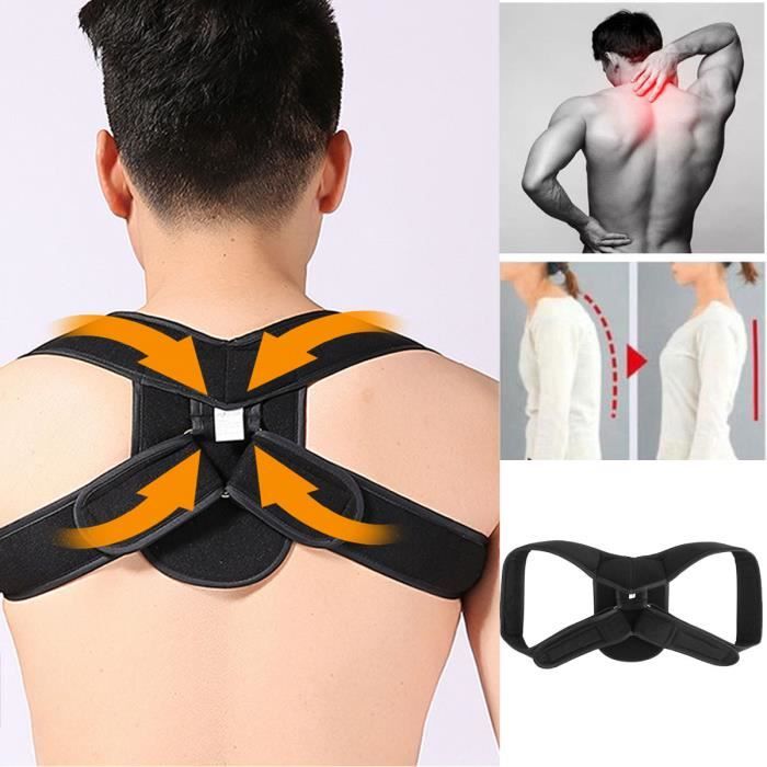 Ceinture Correcteur Posture Epaule Dos Reglable X Type Gilet Soutien Homme Femme M Cdiscount Sante Mieux vivre