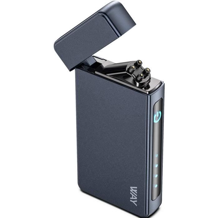 Briquet Électrique Homme, USB Briquet Electrique Rechargeable Briquet
