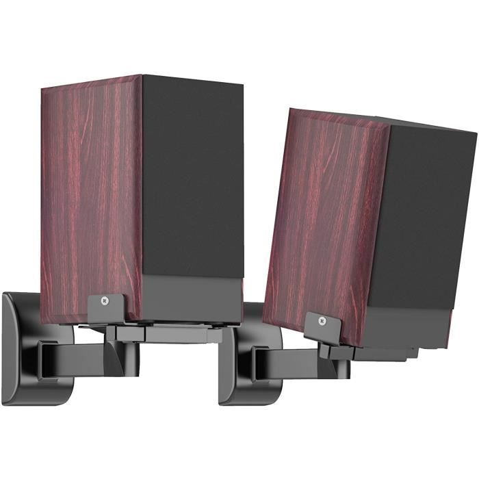 Supports enceintes BONTEC 2 pièces (1 Paire) Support Mural Universel