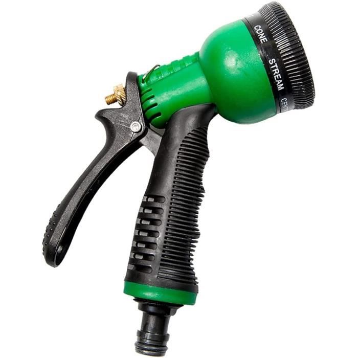 Pistolet D'arrosage 8 Modes - Pulvérisateur Jardin Avec Réservoir Savon, Pour Voitures, Plantes, Animaux