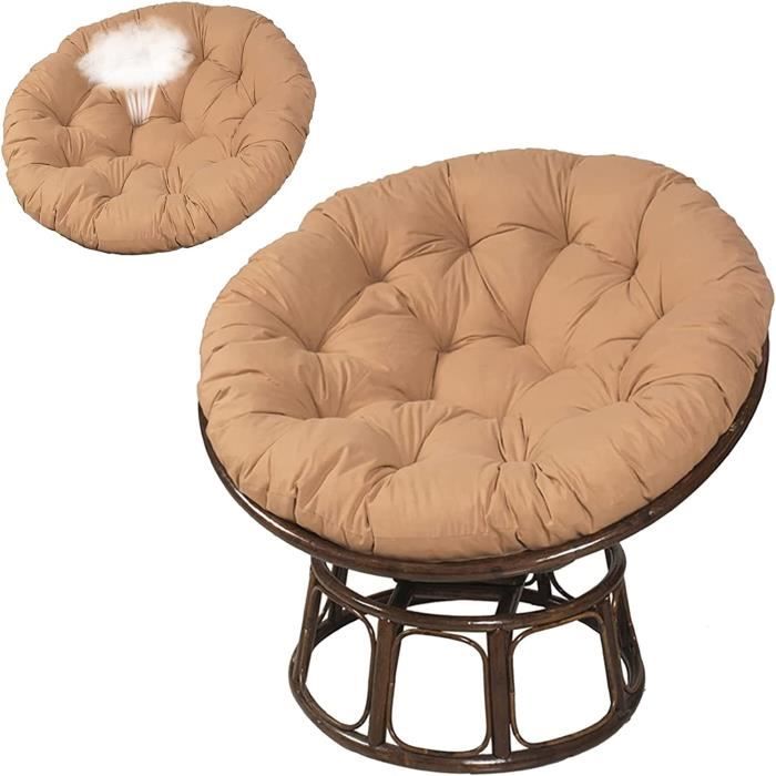 Coussins De Chaise Rond 40x40cm Imprimé Plantes - Galette Siège Intérieur Extérieur