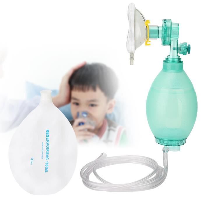 Fydun appareil respiratoire Réanimateur manuel simple PVC Kid Enfants Tube  à oxygène et sac de réservoir Kit de premiers soins - Cdiscount  Electroménager