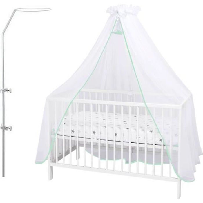Callyna Ciel De Lit Bebe Xxl Avec Support Voile Blanc Grande Taille Moustiquaire Decorative Pour Lit Bebe Pompon Bleu Cdiscount Puericulture Eveil Bebe Callyna Ciel De Lit Bebe Xxl Avec Support Voile Blanc Grande Taille Moustiquaire Decorative Pour Lit Bebe Pompon Bleu Cdiscount Puericulture Eveil Bebe